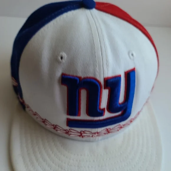 New Era Cap New York Giants NFL19 7 3/8 DFT OSTG  Fitted White/Red/Blue 59fifty - Picture 4 of 10